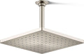 Kohler 26149-G-BN Honesty® 10' single-function rainhead, 1.75 gpm, Vibrant Brushed Nickel