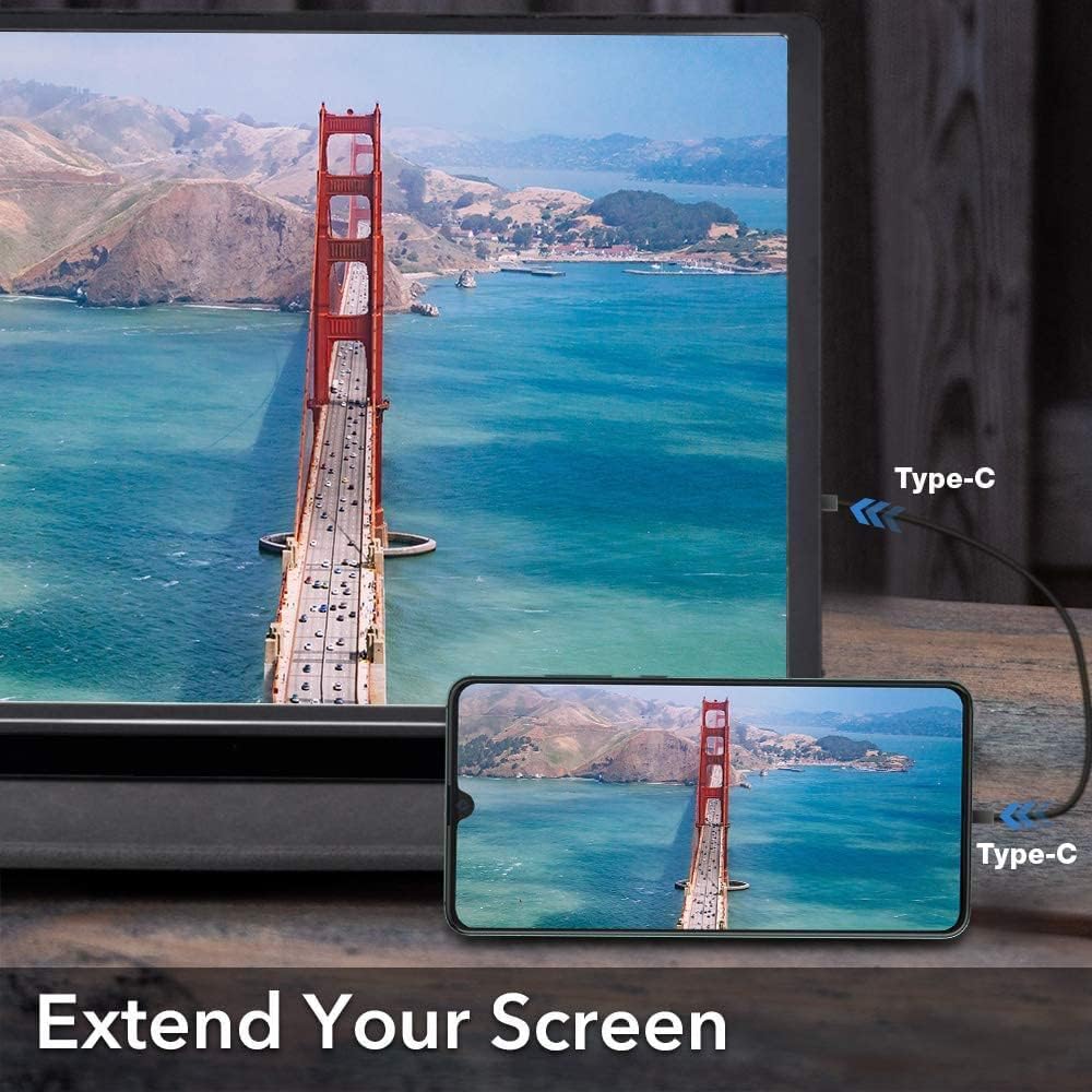 EDIY 4K Computer Monitor 13.3inch Gaming Display Portable 3840X2160 IPS with Stand Smart Case Eye Care Screen 60HZ HDMI Type-C Mini for Switch Xbox Rpi Win PC Mac Laptop
