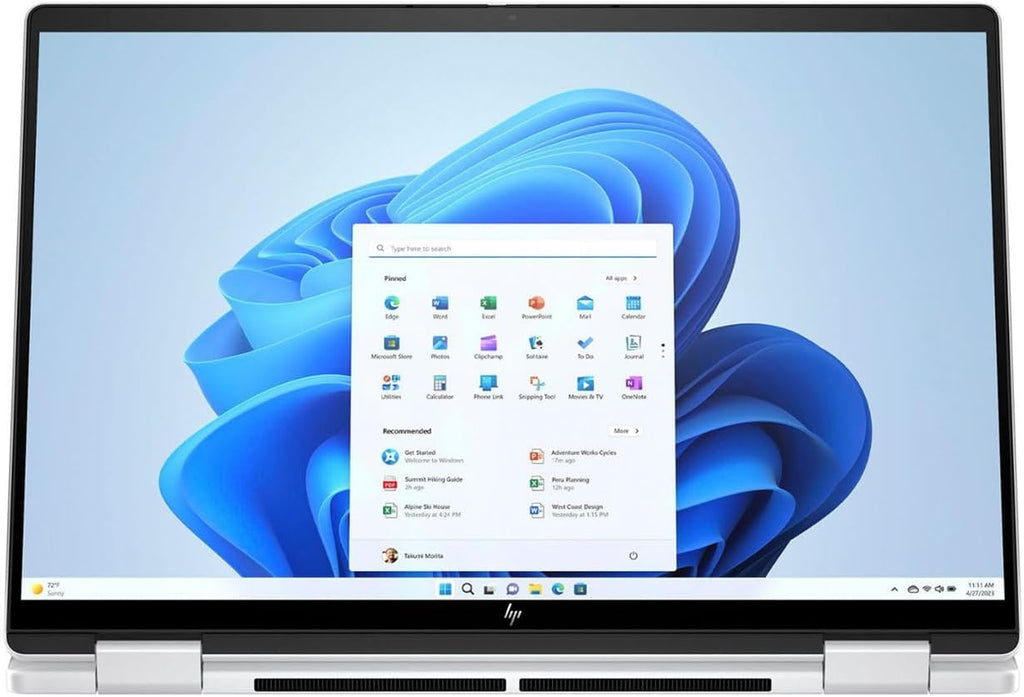 HP Envy 2-in-1 Laptop, 14' WUXGA IPS Touchscreen Display, Ryzen 5 8640HS (Up to 4.9Hz), 16GB DDR5, 512GB PCIe 4.0, Backlit KB, WiFi 6E, USB-C, BT, HDMI, Long Battery Life, PDG HDMI Cable, Win 11 Pro