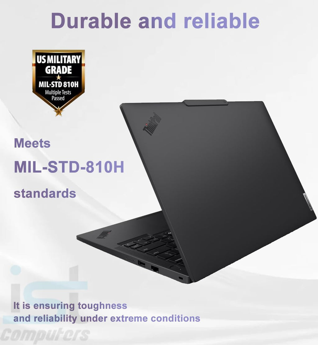 Lenovo ThinkPad T14 G6 Business Laptop, 14' FHD+ Touchscreen, Intel 12-Core Ultra 5 225U (> Ultra7 155U), 64GB DDR5, 2TB SSD, Thunderbolt 4, Backlit KB, Fingerprint Reader, IR Webcam, Windows 11 Pro