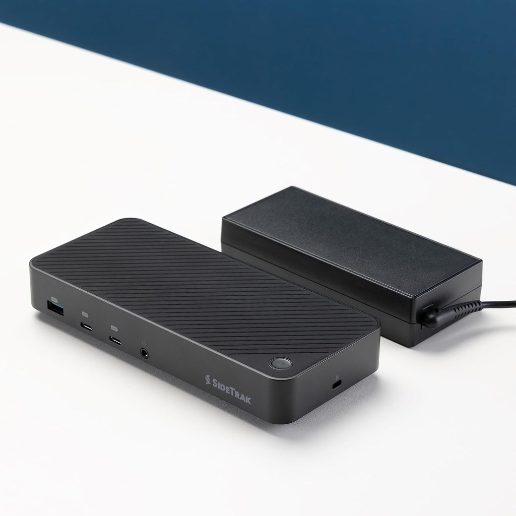 SideTrak 4K Docking Station | 13 Port High-Speed USB C Dock | Laptop Docking Station Dual Monitor/Triple Monitor | 100W Power Delivery | Compatible with Windows, Mac, Chrome