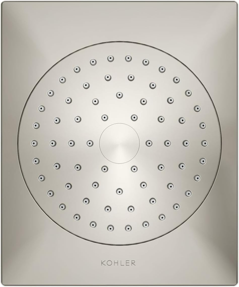 Loure Single-Function Showerhead, Showerarm and Escutcheon Not included Finish: Polished Chrome