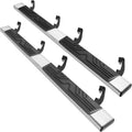 PZ 6.5' Running Boards Anti-Slip Side Steps Stainless Steel Compatible with 2007-2019 Chevy Silverado 2500HD 3500HD Crew Cab,500LBS No Drill Truck Running Boards Direct Fit Nerf Bar