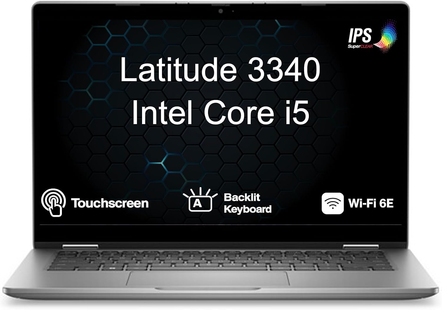Dell Latitude 3340 Business 2-in-1 Laptop 13.3' Touchscreen IPS FHD Display (Intel i5-1335U, 16GB LPDDR5, 1TB PCIe SSD, Backlit KB, Webcam, Bluetooth 5.3, WiFi 6E, Win 11 Pro)