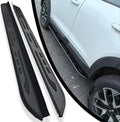 2PCS Side Step Accessories Fit for Chevy Equinox 2025 2026 Running Board Padel Step Bar Padel Aluminum Black (with Bracket) XMH
