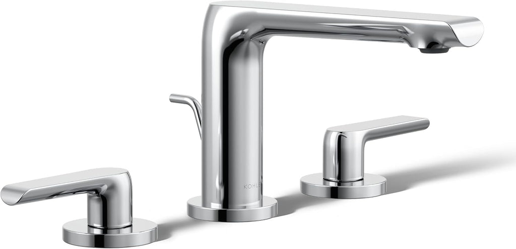 Kohler 97352-4-CP Avid® Widespread Bathroom Sink Faucet, 1.2 gpm, Polished Chrome