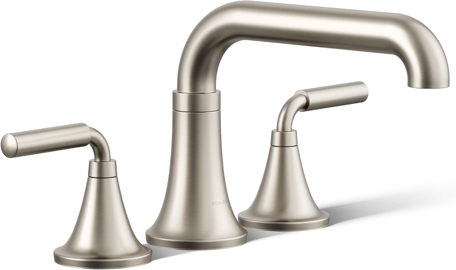 Kohler T27417-4-BN Tone™ Deck-Mount Bath Faucet Trim, Vibrant Brushed Nickel