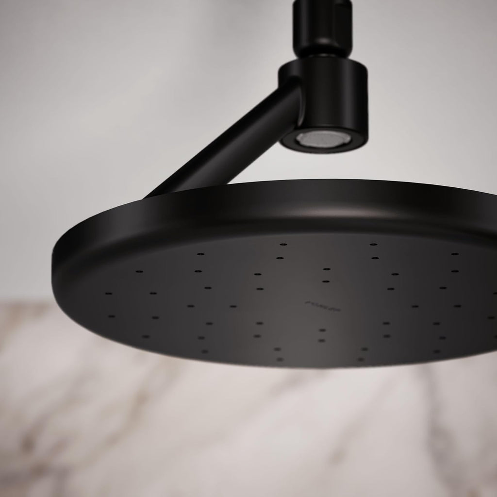 Kohler 26301-BL Statement® Open Rain iconic single-function rainhead,' 2.5 gpm, Matte Black