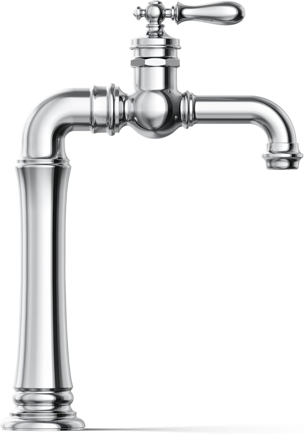 Kohler 72763-9M-CP Artifacts® Gentleman's® Single-Handle Bathroom Sink Faucet, 1.2 gpm, Polished Chrome