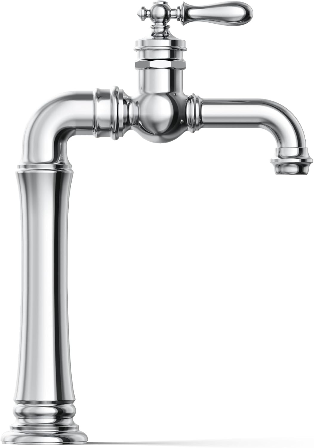 Kohler 72763-9M-CP Artifacts® Gentleman's® Single-Handle Bathroom Sink Faucet, 1.2 gpm, Polished Chrome