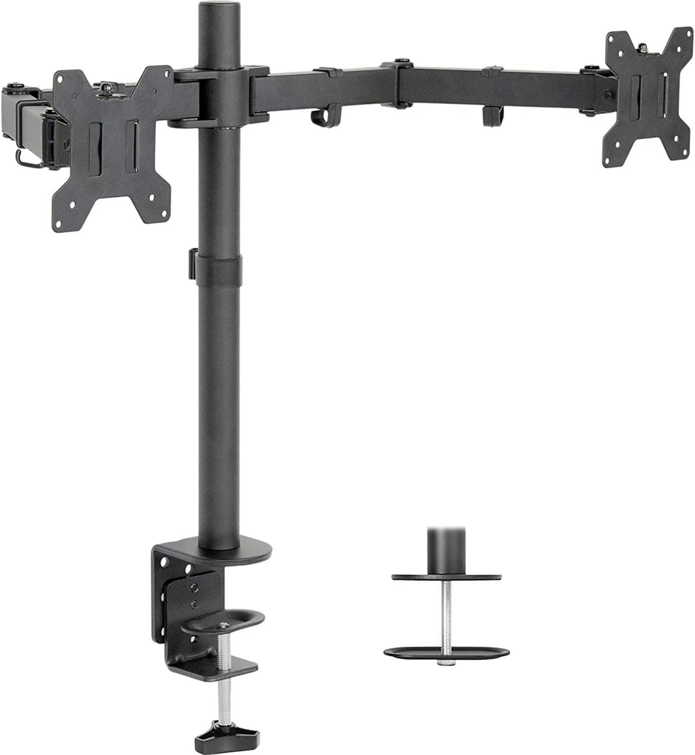 ASUS VA329HE 32-inch 1080P 75 Hz Full HD LED Backlit LCD Monitor, 2-Pack Bundle with VGA, HDMI, Eye Care, Ultra-Low Blue Light, Desk Mount Dual Monitor Stand