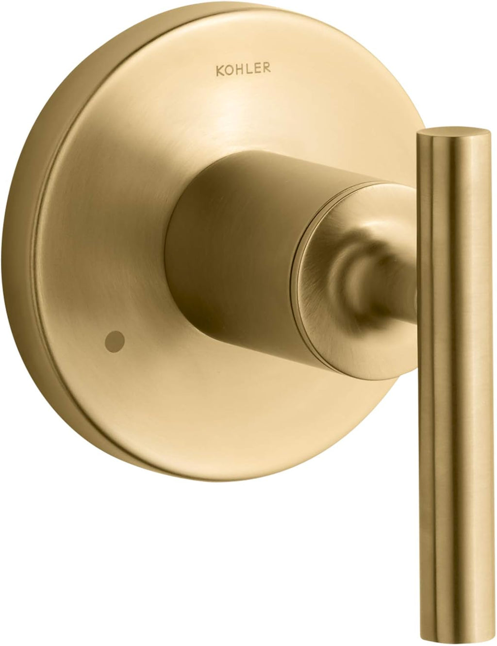 KOHLER T14491-4-2MB Purist MasterShower Transfer Valve Trim with Lever Handle, Faceplate with Handle Included, Vibrant Brushed Moderne Brass