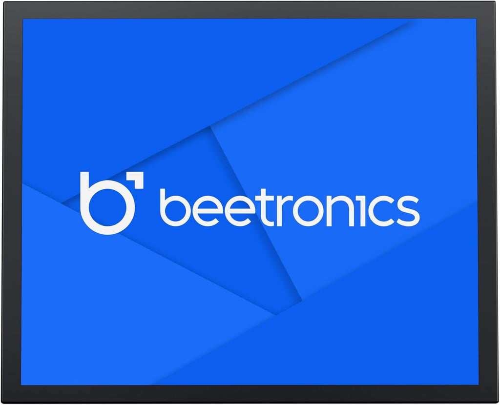 Beetronics 19-Inch Full HD IPS Monitor - Professional Industrial-Grade Display | HDMI, VGA, BNC, RCA Inputs | Durable Metal Housing, Matte Screen, 5:4 Aspect Ratio, Wide Viewing Angle - 19VG7M