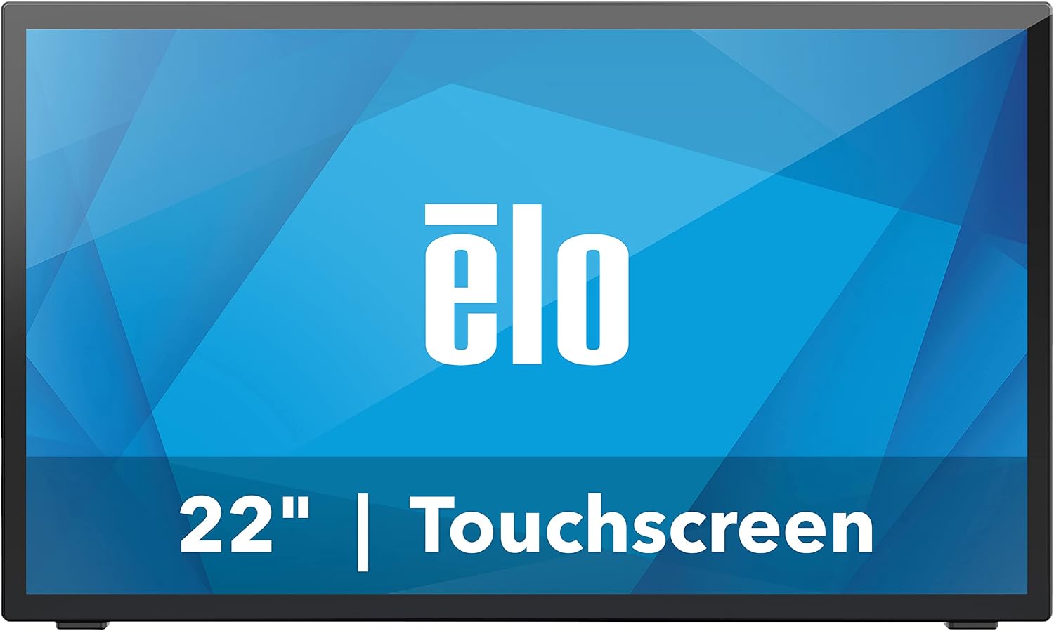 Elo 2270L - 22' Touchscreen Monitor with Anti-Glare Glass - 10 Touch, 1920 x 1080, Black