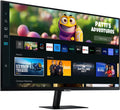 Samsung 32-Inch M50C Series FHD Smart Computer Monitor with Streaming TV, Gaming Hub, Remote PC Access, Multiple Ports, Mobile Connectivity, Built-in IoT Hub, LS32CM502ENXGO, Black