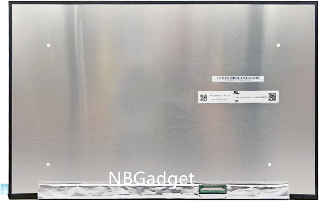 N160JME-GE1 16.0' WUXGA 165Hz 40 pins Connector LCD Non-Touch Screen Display Replacement for Laptop