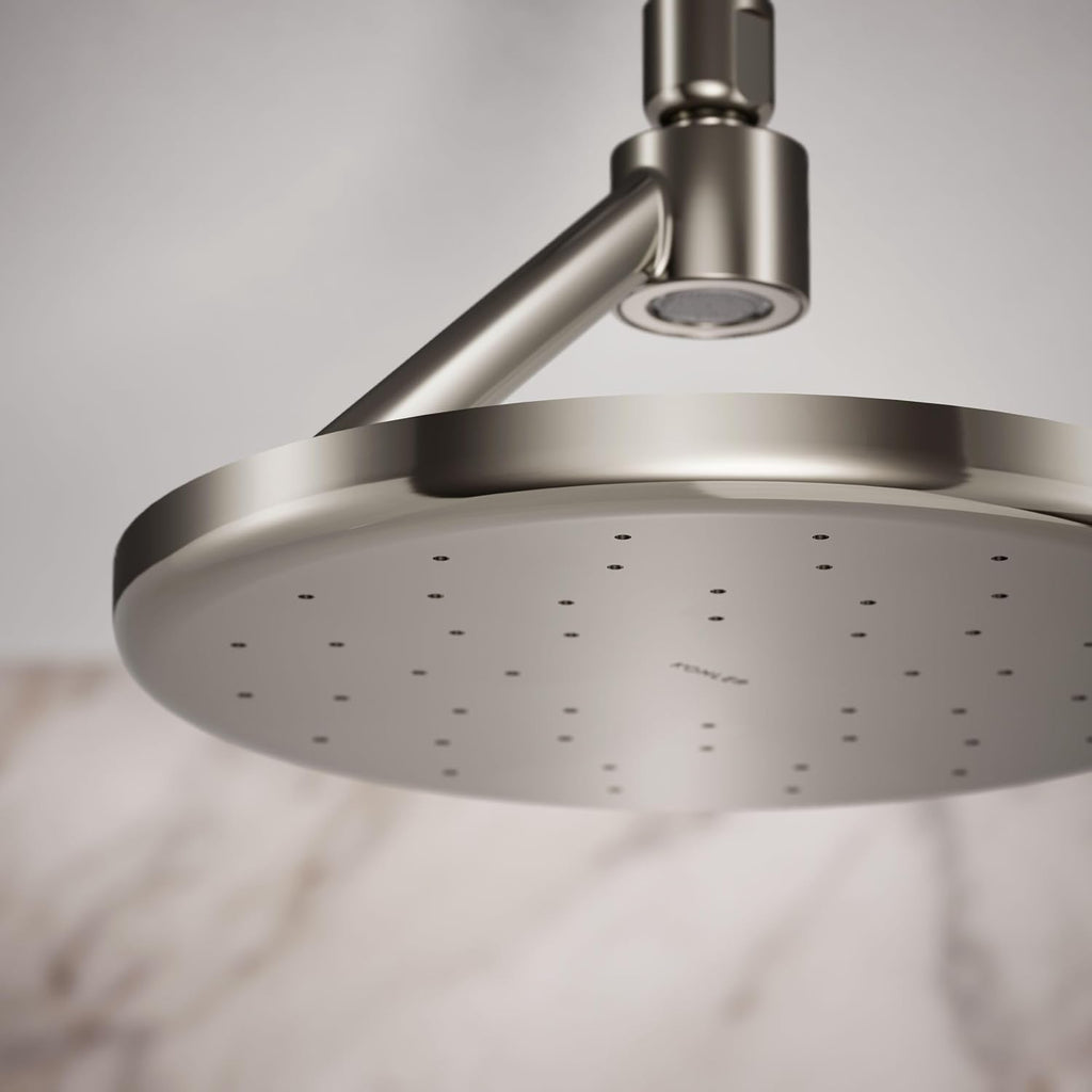 Kohler 26301-SN Statement® Open Rain iconic single-function rainhead,' 2.5 gpm, Vibrant Polished Nickel