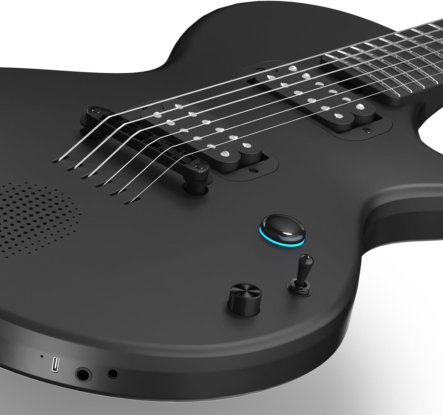 Enya Electric Guitar Nova Go Sonic Smart Electric Carbon Fiber Guitarra with 10W Wireless Speaker, Onboard Presets, All-in-One Portable Rig for Street Performers & Home Studios, 2-Year Warranty