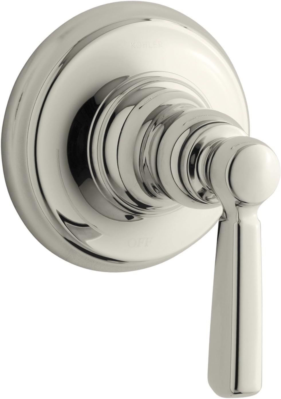 Kohler K-T10596-4-SN 1-Handle Metal Lever Volume Control Valve Trim Nickel