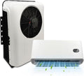 12v Air Conditioner 10000BTU 12 volt AC Unit for Semi Truck RV Motorhome Bus Trailers Tractors Camper Van Split Parking Air Conditioning Fast Cooling Low Noise