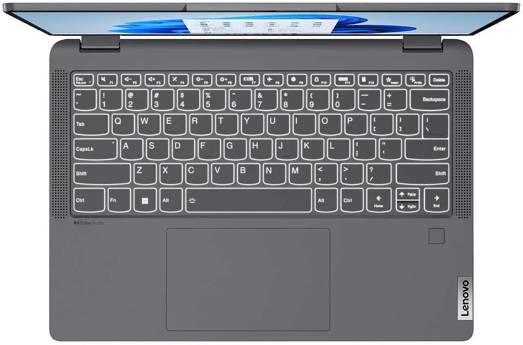 Lenovo IdeaPad Flex 5 Multimedia Laptop - 14' 2880x1800 Touchscreen 60Hz - 10-Core Intel i7-1255U - 16GB RAM 1TB SSD - Thunderbolt 4 - Wi-Fi 6 - Fingerprint - 1080p FHD Camera - W11H - Storm Gray