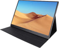Laptop Screen Extender, 16 4K Portable Monitor for Laptop with Type C and miniHD Display Ports, 120Hz Computer Gaming Display with Speakers