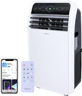 Shinco 12,000 BTU Portable Air Conditioner with WiFi, Portable AC Unit with Built-in Cool, 3-in-1 Cooling Fan & Dehumidifier for Rooms up to 450 Sq.Ft, Remote, 24H Timer, Installation Kits