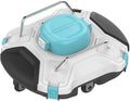 Wireless Robotic Cleaner for Swimming Pools, Pool Vacuum Cleaner with Improved Double Drive Engines, Up to 90 Minutes of Cleaning for Pools On The Floor Or On The Ground Up to More