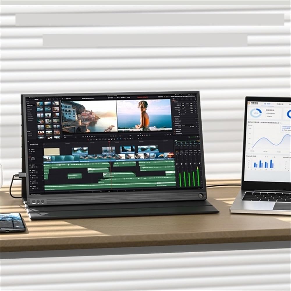Portable Laptop Monitor 16-inch Office Entertainment External Screen 2560 X 1600 Resolution 400nit IPS Laptop Expansion Gaming Display