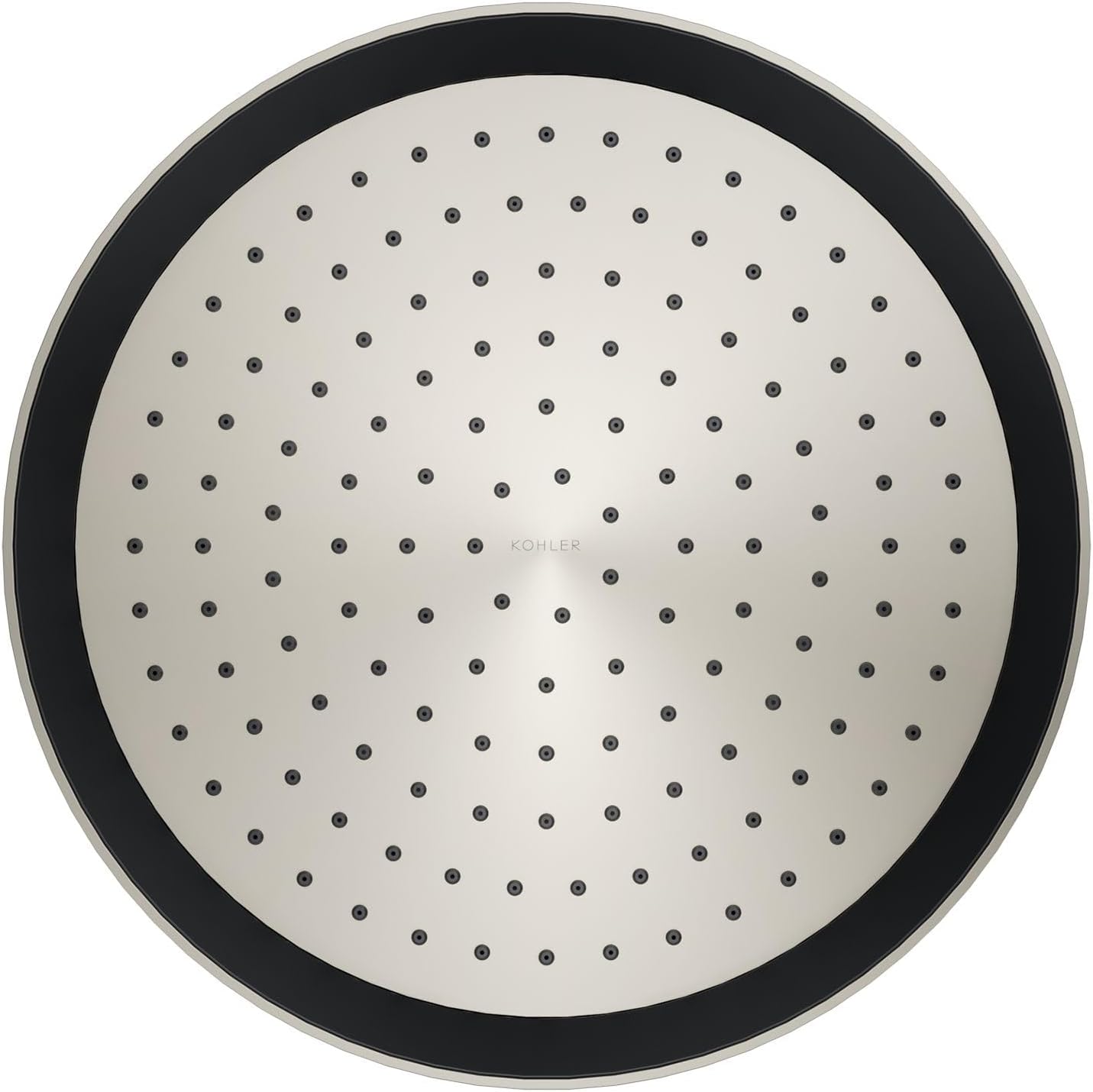 Kohler 26291-SN Statement® Round 12' single-function rainhead, 2.5 gpm, Vibrant Polished Nickel