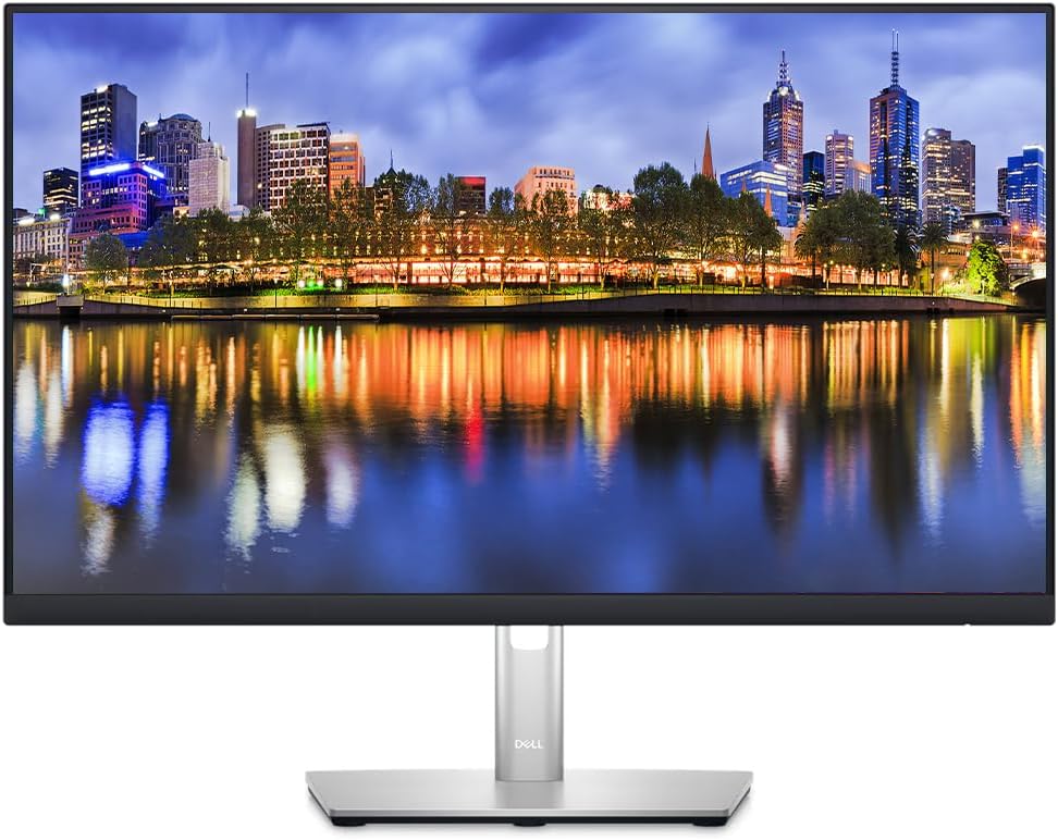 Dell P2422HE 24-inch Full HD LED LCD Professional Monitor, 2-Pack Full Dock, Daisy Chain, IPS, HDMI, DisplayPort, USB Hub, USB-C, Ethernet and Desk Mount Dual Monitor Stand (Renewed)
