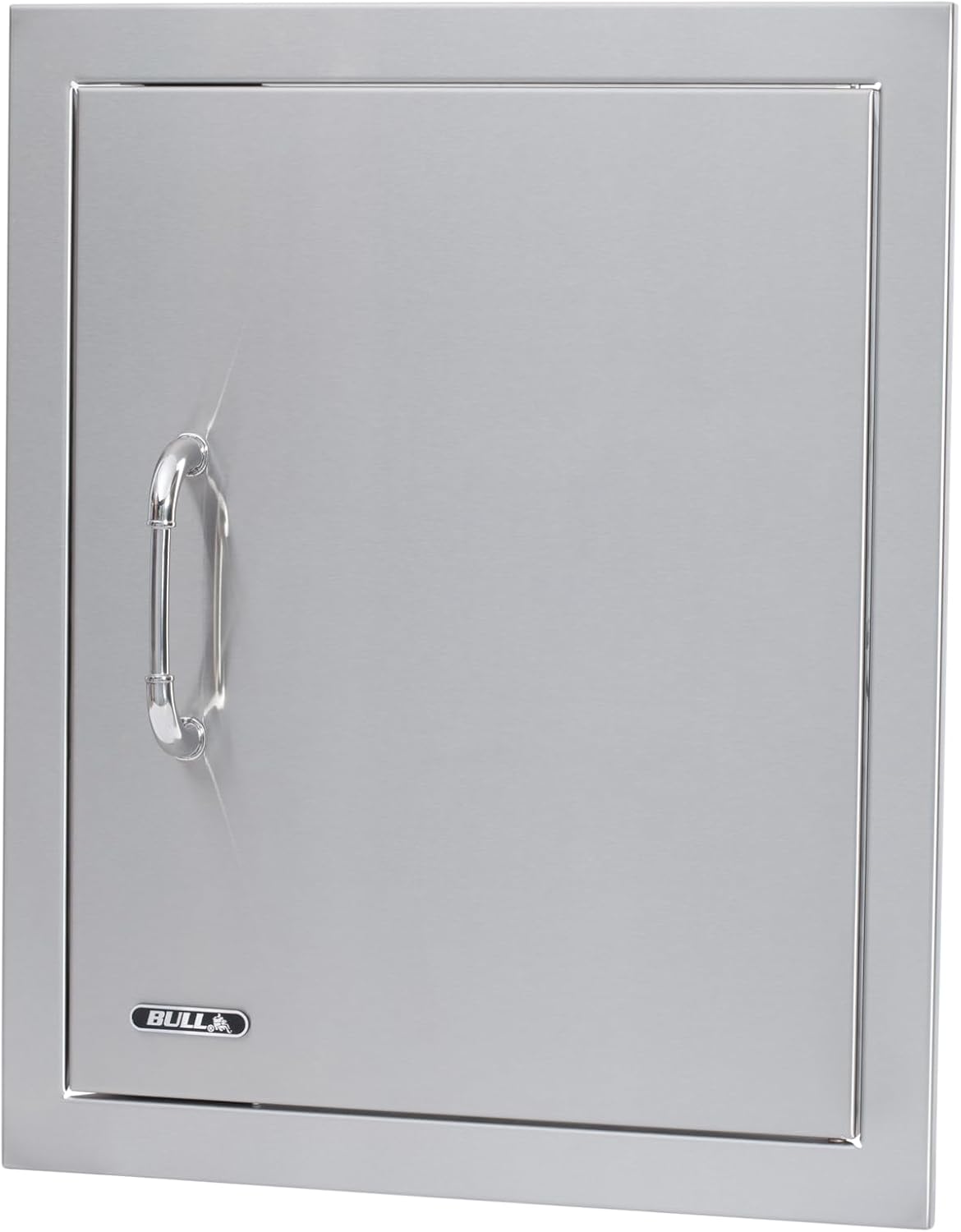 Extra Large Stainless Steel Vertical Door