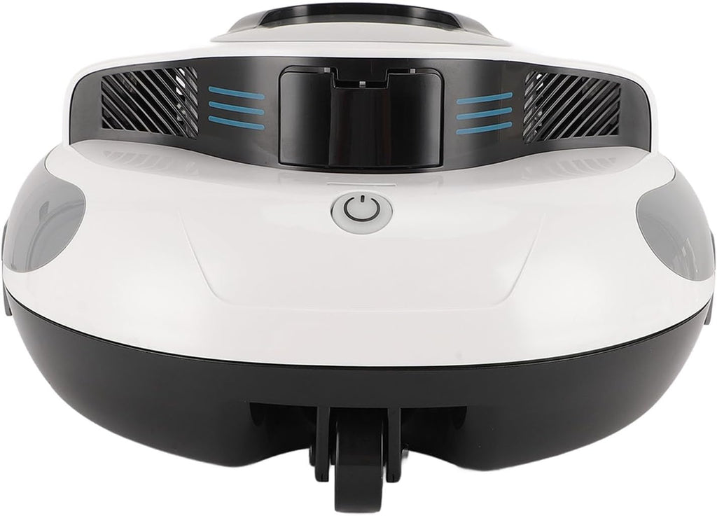 Robotic Pool Cleaner, Portable Pool Vacuum, 1000 Ft ² Cleaning Area, Cordless Above Ground Pool Robot Vacuum, Self Parking & Automatic Cleaning, 5000mAH Battery (US Plug)