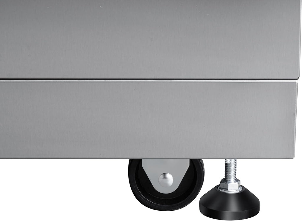 KoolMore 32 in. Stainless-Steel Outdoor Kitchen Cabinet with Three Drawers (KM-OKS-CAB3)