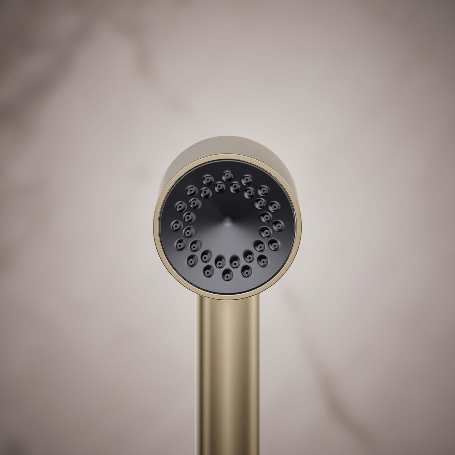 KOHLER 26286-BV Statement Single-Function HAND SHOWER, Maximum Spray Performance with an Easy-to-clean Surface, Vibrant Brushed Bronze, 2.5 GPM