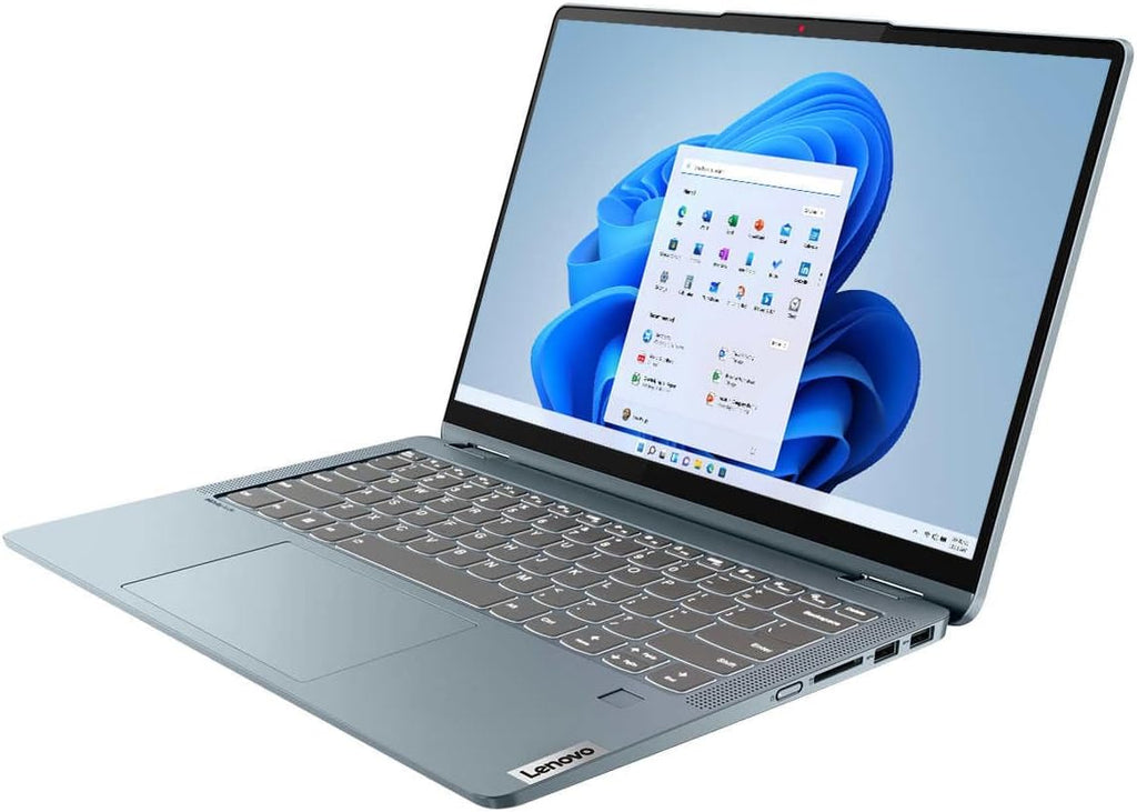 Lenovo IdeaPad Flex 7 Multimedia Laptop - 14' 2240x1400 Touchscreen - Intel i7-1355U - 16GB RAM 1TB SSD - Intel Iris Xe Graphics - Thunderbolt 4 - Fingerprint - 1080p FHD Camera - W11H - Stone Blue