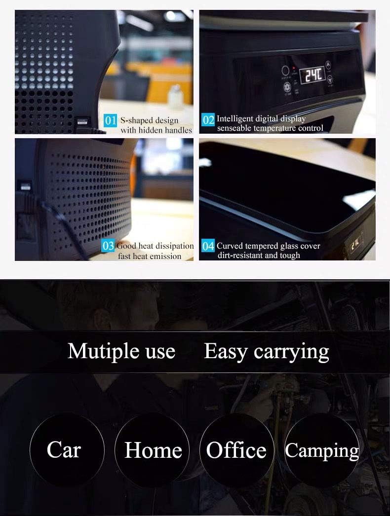 36L Compressor Portable Car Fridge for Camping 12v 220v Car Refrigerator Fast Cooler Car Ice Cabinet
