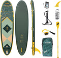 FREESUN KUSHEE 10'6' x 31' Inflatable Stand Up Paddle Board, All-Around iSUP for Beginners & Adults, Glue-Free Heat-Fusion Tech for Extra Durability, Stable Wide Nose, Lightweight Blow Up SUP
