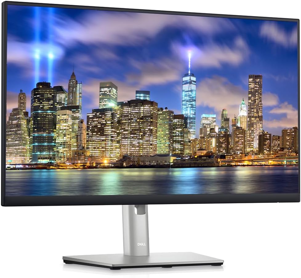 Dell P2723DE 27-inch 1440P Quad HD 2K LCD Monitor, 2-Pack Low Blue Light, Full Dock, Daisy Chain, IPS, HDMI, DisplayPort, USB Hub, USB-C, Ethernet and Desk Mount Dual Monitor Stand (Renewed)