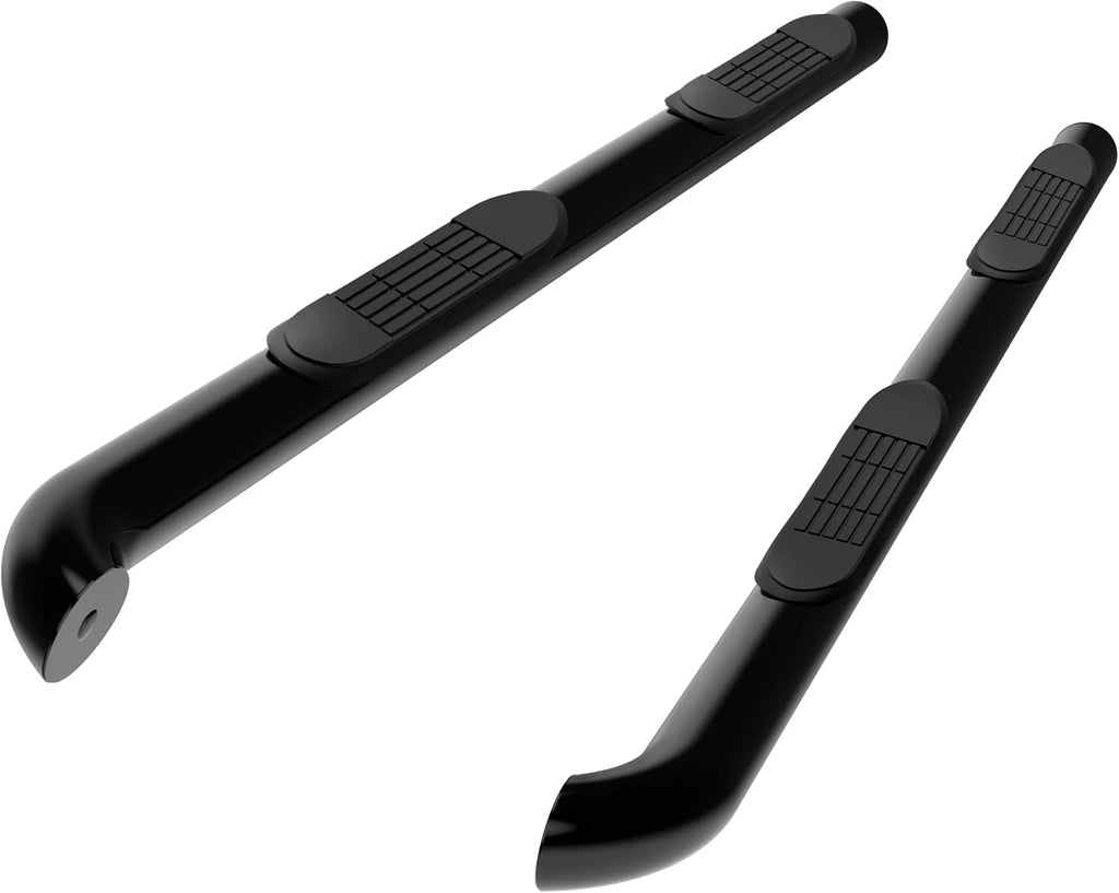 TAC Side Steps Compatible with 2005-2015 Nissan Xterra 3 inches Black Side Bars Nerf Bars Step Rails Running Boards Off Road Automotive Exterior Accessories (2 Pieces Running Boards)
