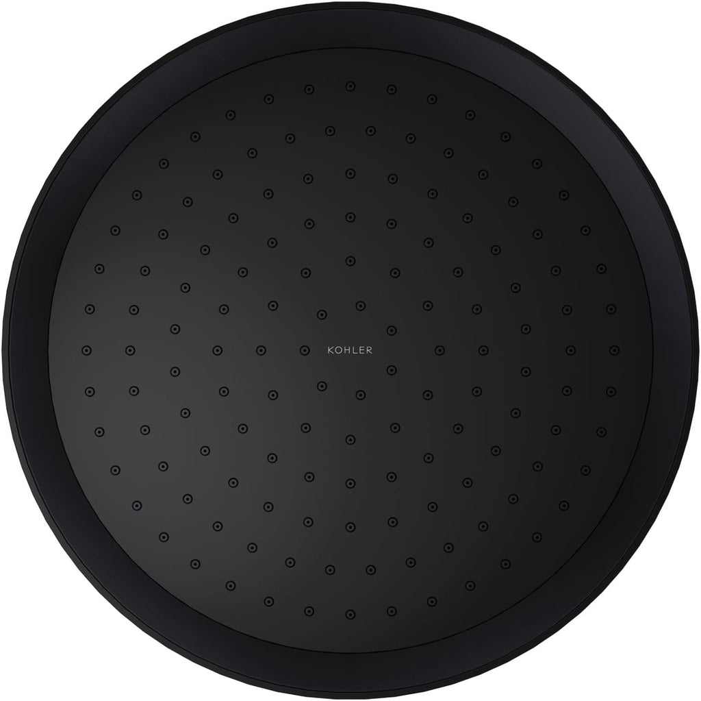 Kohler 26291-G-BL Statement® Round 12' single-function rainhead, 1.75 gpm, Matte Black
