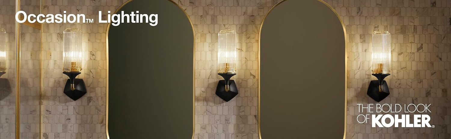 2-Light Vintage Sconce - Brushed Nickel by Kohler