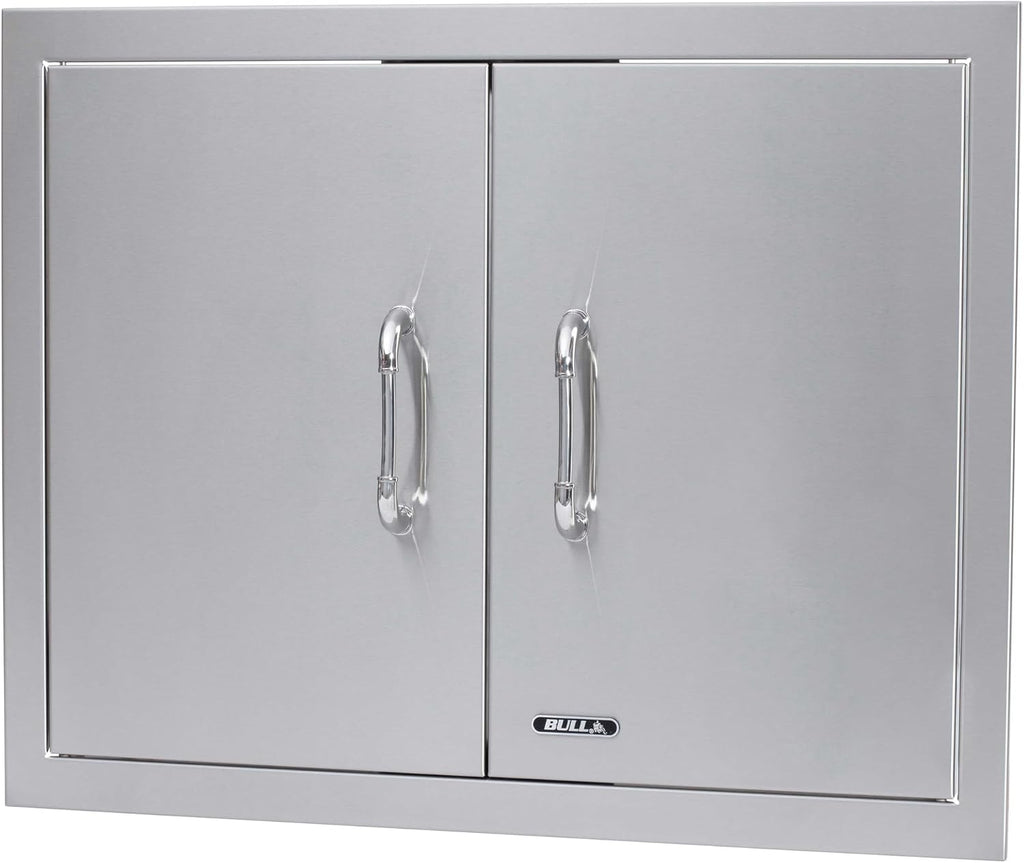 Bull Outdoor Products 25' S/S Double Door w/Reveal, Stainless Steel