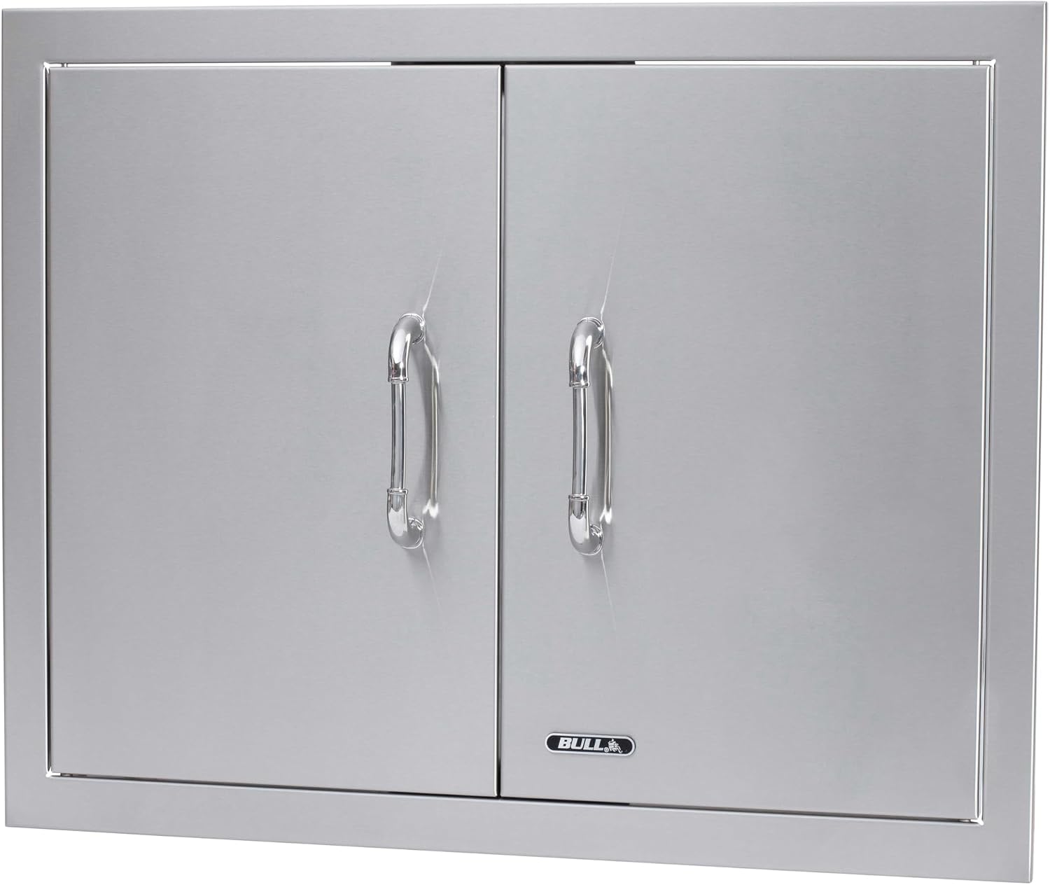 Bull Outdoor Products 25' S/S Double Door w/Reveal, Stainless Steel