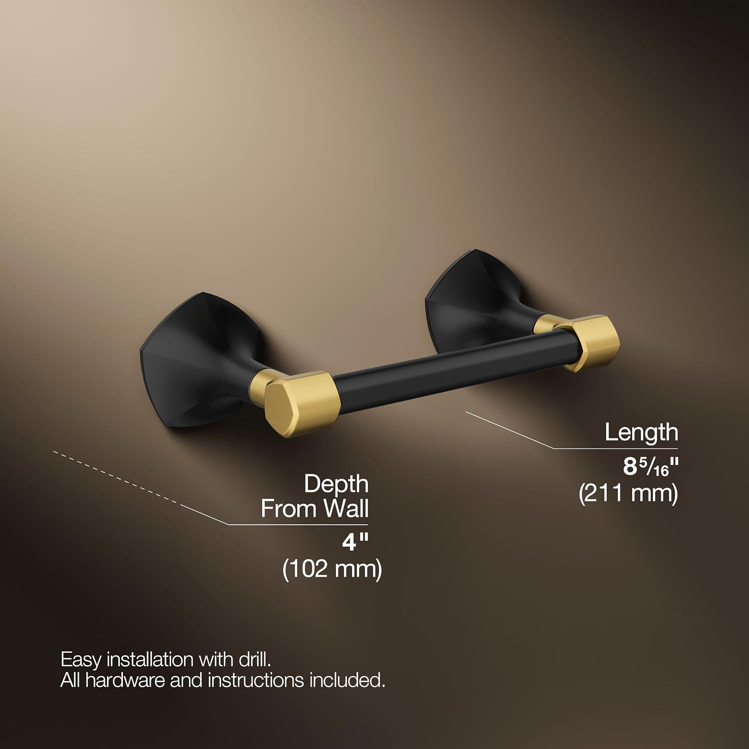 KOHLER Occasion Pivoting Toilet Paper Holder