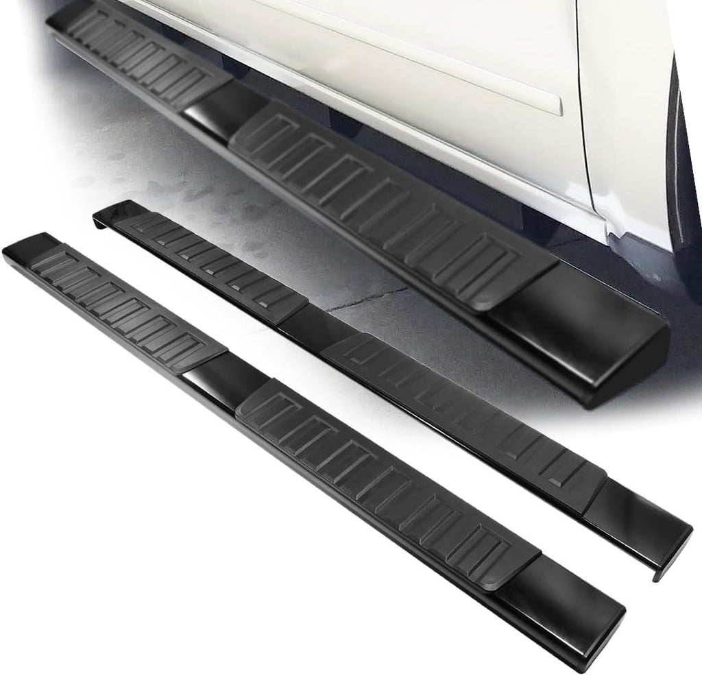 YITAMOTOR 6 Inches Running Boards Compatible with 2015-2026 Chevrolet Colorado/GMC Canyon Crew Cab, Aluminum Black Side Steps Nerf Bars