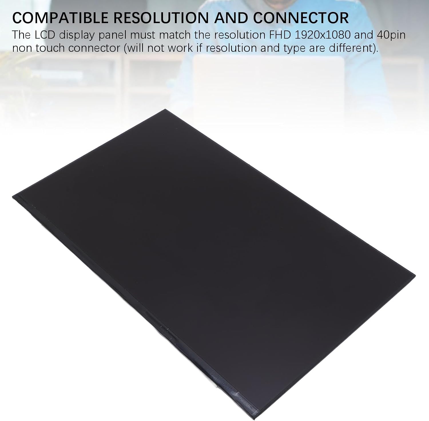 FHD 1920x1080 Laptop Display 14.0 Inch 40 Pin Connector for NV140FHM T0A Laptop Screen Display Panel with Energy Saving Technology