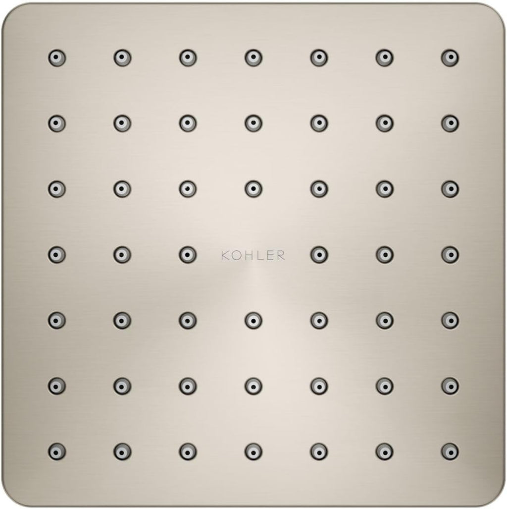 Kohler 24805-BN Parallel® Single-function showerhead, 2.5 gpm, Vibrant Brushed Nickel
