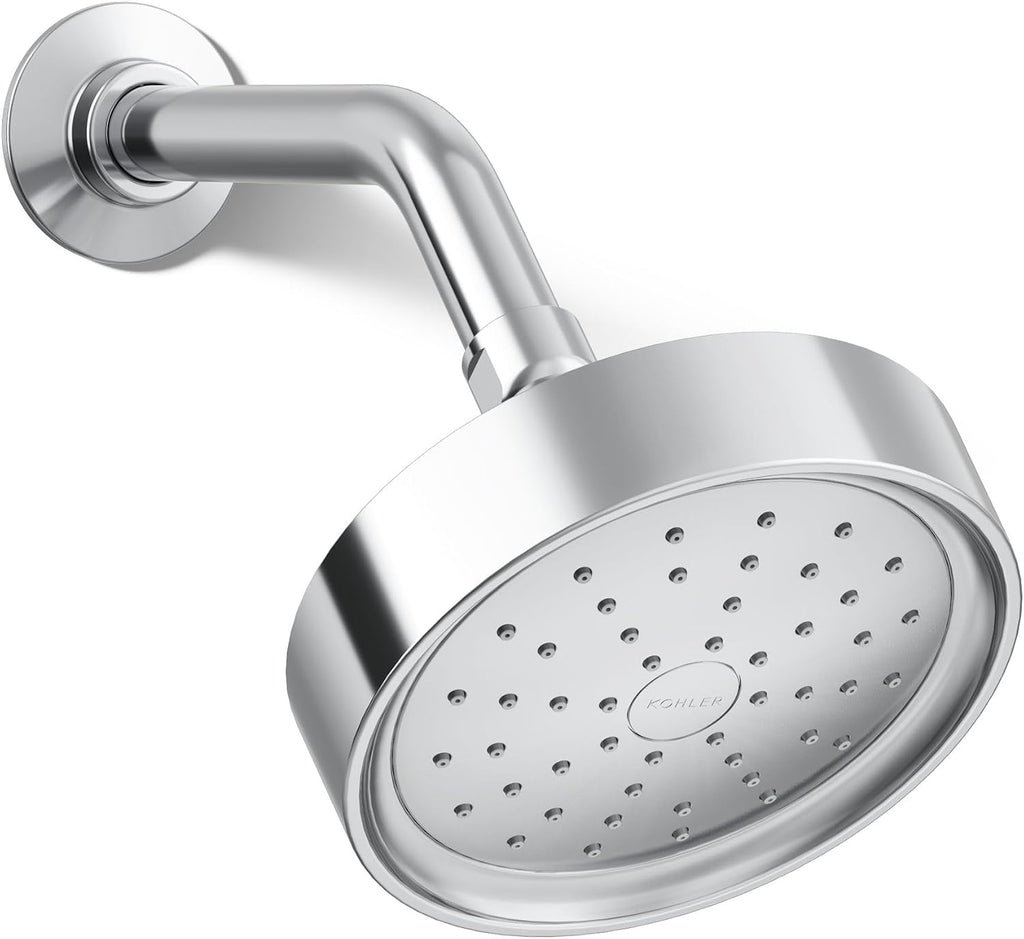 Kohler 939-G-CP Purist® Single-function showerhead, 1.75 gpm, Polished Chrome