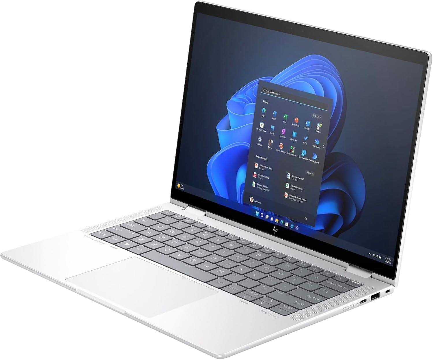 HP Elite x360 1040 2-in-1 Business AI Laptop 14.0' Touchscreen OLED 2.8K Display (Intel Ultra 7-155H, 32GB LPDDR5X, 1TB SSD, Active Pen, Copilot, Backlit KB, FP, 2 Thunderbolt 4, Win 11 Pro)